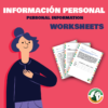 Información Personal - Worksheets