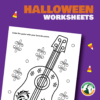 Halloween Worksheets - Image 4