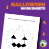 Halloween Worksheets - Image 3