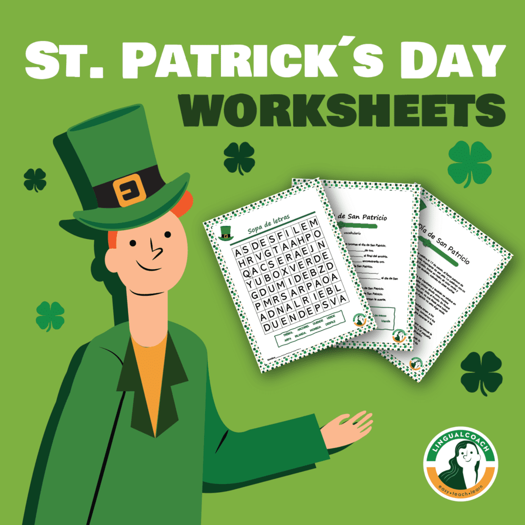 San patricio worksheets lingualcoach